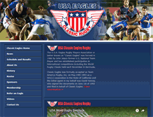 Tablet Screenshot of classic-eagles.com